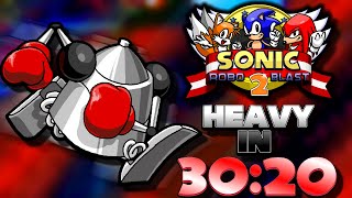 Sonic Robo Blast 2 Heavy in 3020 FWR [upl. by Esened929]