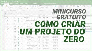 CURSO Como criar um projeto do zero no Project 2016  Ebook [upl. by Padegs]