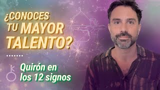 🙌 QUIRÓN EN LOS 12 SIGNOS 💜 La herida y el don personal  Astrología Evolutiva [upl. by Breana]