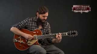 Gretsch Custom Shop Duo Jet Flame Maple Top Electric Guitar [upl. by Dagley]