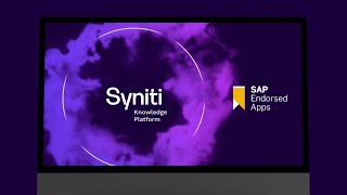 SAP and Syniti Product Explainer [upl. by Nonnad362]