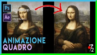 Adobe Photoshop amp After Effects  Tutorial Animazione quadro ITA Studio72 [upl. by Burleigh]