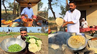 Olive Oil Paratha Special Lunch For Abu jaan Mix Vegetables Recipe زتون کے آئل سے بنے پراٹھے [upl. by Acus]