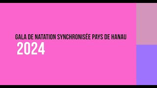 HABITS 2024 Natation Synchronisée Pays de Hanau [upl. by Netsirc97]