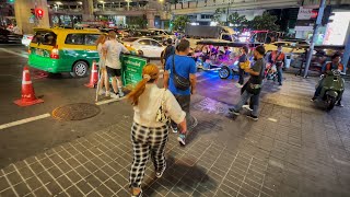 🇹🇭 Night Walk Bangkok Downtown From Siam to Central World  Walking Tour 4K HDR [upl. by Neslund508]