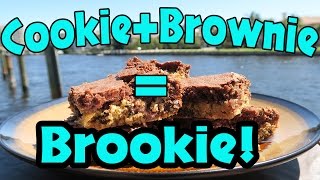 How to make Brookie  Cookie amp brownie [upl. by Kacy]