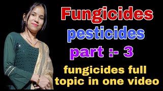 Fungicides  pesticides  part 3  types of fungicides  classification of fungicides  chemistry [upl. by Leticia]