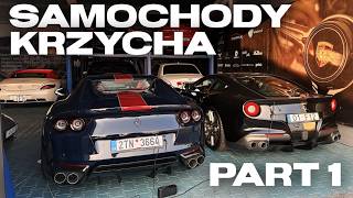 Samochody Krzycha  Alpiny Viper SLS  Alfa GTAm Lexus LFA Ferrari F12 Porsche GT3 RS  GCOS [upl. by Belamy]