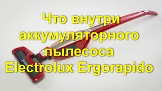 Electrolux Ergorapido Plus  разборка перед ремонтом [upl. by Anaeed388]