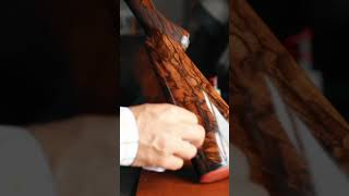 Westley Richards Stock Finishing Pt2 shooting gun [upl. by Lledal439]