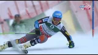 Ted Ligety sube a la estratosfera sobre el suelo Alpino GS C MUNDO Schladming 2013 [upl. by Hembree239]