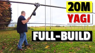 Home Brew 20m Monoband Yagi  Complete Build  How To [upl. by Delila]