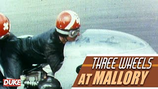 The 1965 Sidecar Race of the Year at Mallory Park [upl. by Atinauq341]