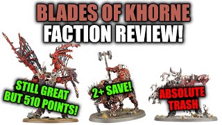 Blades of Khorne FULL Faction Pack Review │ Warhammer Age Of Sigmar 4th Edition [upl. by Ayak389]