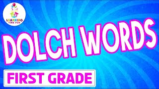 DOLCH WORDS for Kids First Grade Dolch Sight Words  Learn Sight Words and Dance [upl. by Phemia]