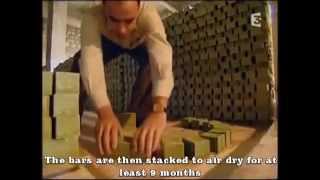 Ancient Olive Soap Made by Syrian Artisans in Tunisia [upl. by Airoled]