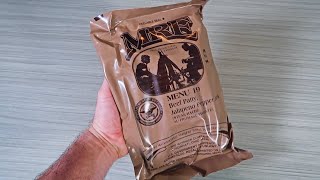 Tasting US Military MRE Menu 19 Meal Ready to Eat [upl. by Duong859]