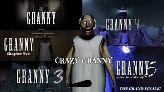 Granny 1234567 amp 8 gameplay  GRANNY HORROR GAME  live [upl. by Hoban749]