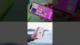 iPhone 13 mini vs iPhone SE 3 in 2024 [upl. by Adlay]