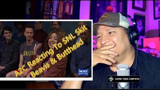 A2C Reacting to SNL Beavis amp Butthead [upl. by Yssej]