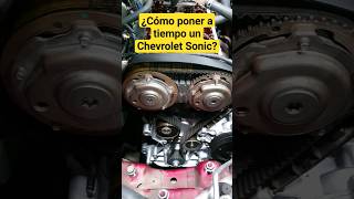 ¿Cómo poner a tiempo un Chevrolet Sonic [upl. by Sset161]