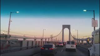 Crossing Whitestone Bridge from The Bronx to Queens [upl. by Nevart]