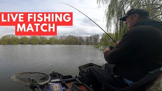 Live Fishing Match Suffolk Water Park matchfishinguk [upl. by Tiedeman]