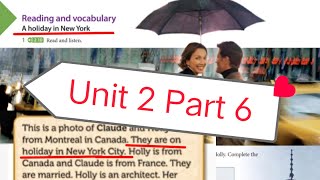 Headway Beginner Unit 2 Part 6 A holiday in New York အားလပ်ရက်လေး [upl. by Rausch]