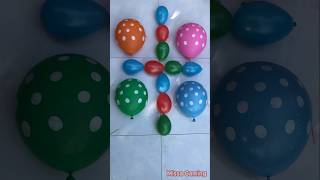 Colorful Polka Dot Balloon Display  Orange Pink Green and Blue [upl. by Georas831]