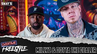 Millyz amp Dotta The Dealer Freestyle  OVERTIME  SWAY’S UNIVERSE [upl. by Marlene804]