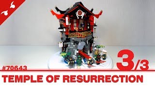 CONSTRUCTION LEGO Ninjago  Temple of Resurrection 33 FR [upl. by Ainessey107]