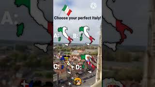 Choose your perfect Italy 🇮🇹🍕 geography mapping italian [upl. by Apthorp]