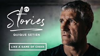 Quique Setien • Inspired by Luis Aragones and influenced by Johan Cruyff • CV Stories [upl. by Mufinella]