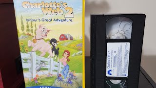 Opening to Charlottes Web 2 Wilburs Great Adventure 2003 VHS [upl. by Onimod]