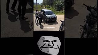 blud trying steal his car V2 💀  troll face mem credits banggaluh [upl. by Adnorehs576]