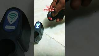 Bicycle wireless lock with alarm installation from Êçõ Ê BIÇÊYÇLÊ 🚲 [upl. by Nafis]