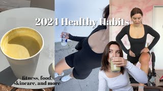 2024 Healthy Habits  fitness food skincare amp other wellness routines to help me reach my goals [upl. by Backer]