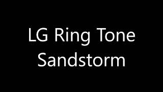 LG ringtone  Sandstorm Sony Ericsson W395 MIDI soundfont [upl. by Anahir372]