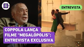 Coppola explica debate político e guerra de poder no filme Megalópolis veja entrevista exclusiva [upl. by Onairam]