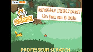 Comment créer un jeu scratch pour débutant [upl. by Llevert]