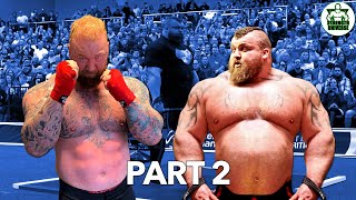 How Statically Strong is Eddie Hall Vs Hafthor Bjornsson [upl. by Arimlede979]