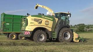 Silage 2024 Dennehy Harvesting Part 1 [upl. by Retluoc86]