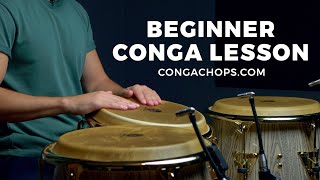 Congas  Beginner Conga Lesson  Get Started Playing Congas  LPYT x CongaChopscom [upl. by Granese515]