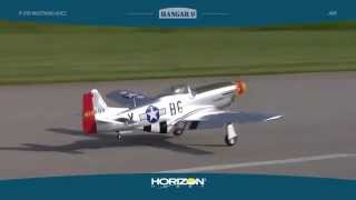 P51D Mustang 60cc ARF by Hangar 9 [upl. by Mcnalley519]