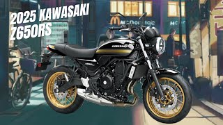 NEW COLORS OF THE 2025 KAWASAKI Z650RS  The Perfect Blend of Power amp Aesthetic [upl. by Anemaj]