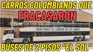 Los autobuses colombianos que fracasaron  Colombian buses that failed [upl. by Melentha]