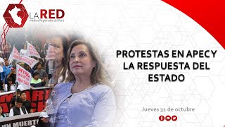 Protestas en APEC y la respuesta del Estado  Red de Medios Regionales del Perú [upl. by Eelrehpotsirhc]