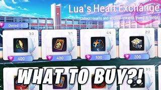 UNLIMITED ENERGY WHAT TO BUY FROM LUA HEART EXCHANGE  Epic Seven [upl. by Mathew653]