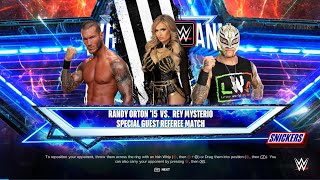 🇮🇳😢WWE 2k24 🇵🇰RANDY ORTON 15 VS REY MYSTERIOSPECIAL GUEST REFEREE MATCH [upl. by Gerald]