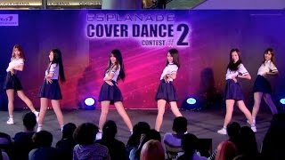 150614 BeBright cover GFRIEND  Glass Bead Esplanade Cover Dance 2 Audition [upl. by Dowzall]